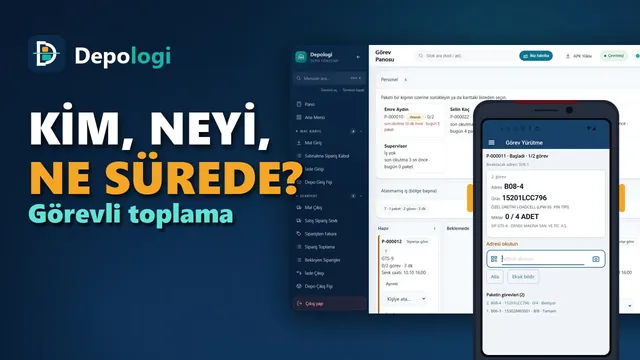 Görevli toplama, sevk ve personel performansı — video